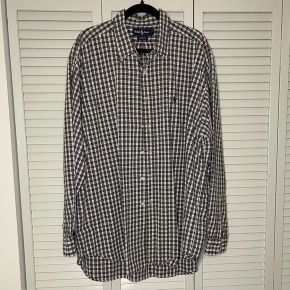 Ralph Lauren Other - Ralph Lauren Men’s Blake Plaid Dress Shirt